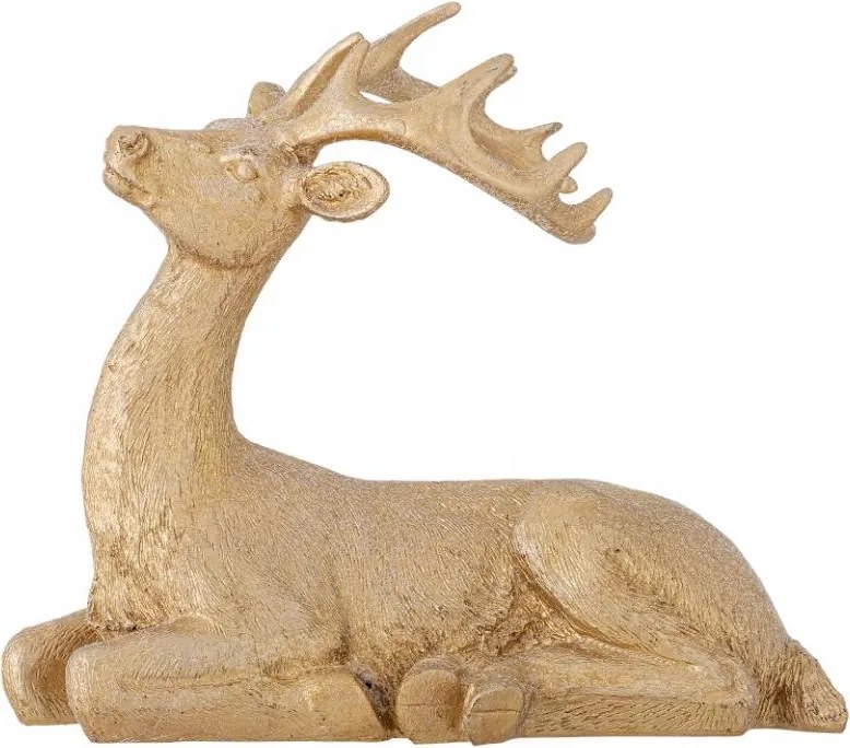 Bloomingville Christmas Pranzer Karácsonyi Dekoráció Fekvő szarvas Arany