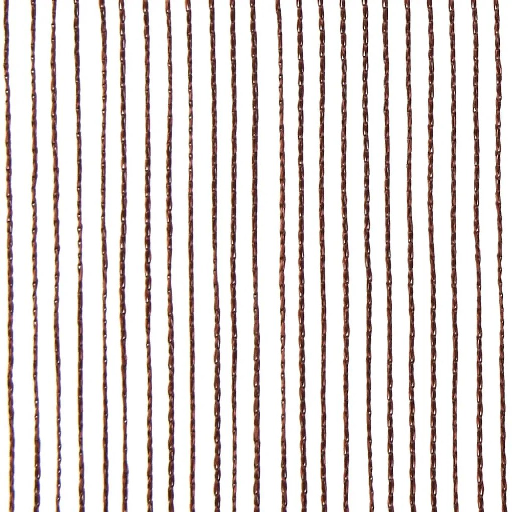 2 db barna zsinórfüggöny 140 x 250 cm