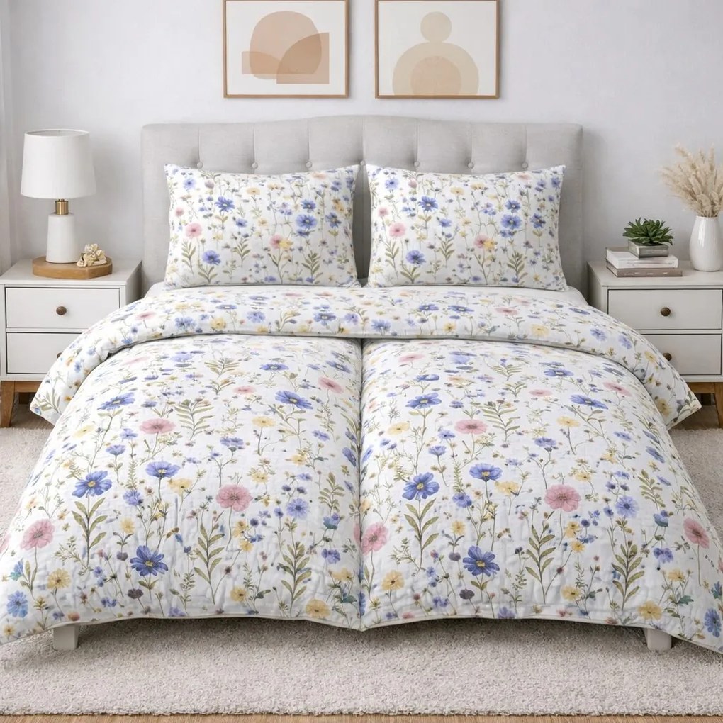 Muszlin ágyneműhuzat Magdalena 140x200cm+90x70cm TiaHome