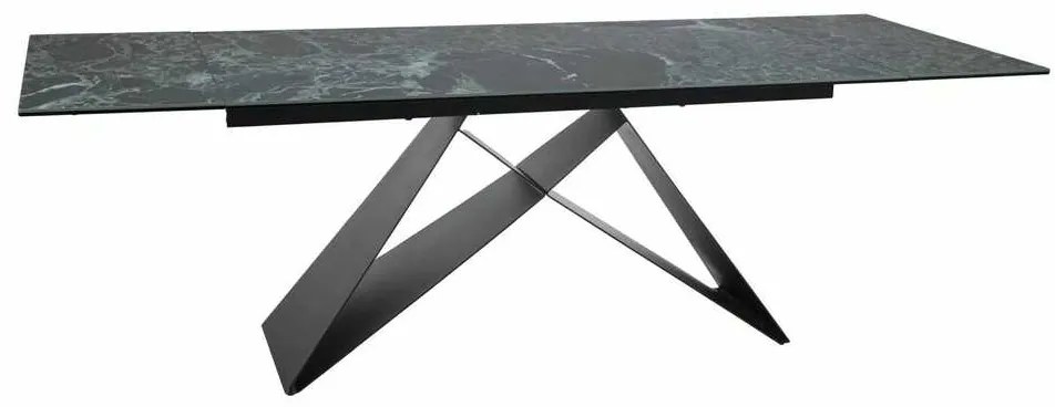 Westin II étkezőasztal 160 x 90 cm, sötét zöld
