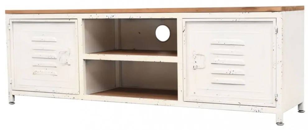 fehér TV-szekrény 120 x 30 x 40 cm