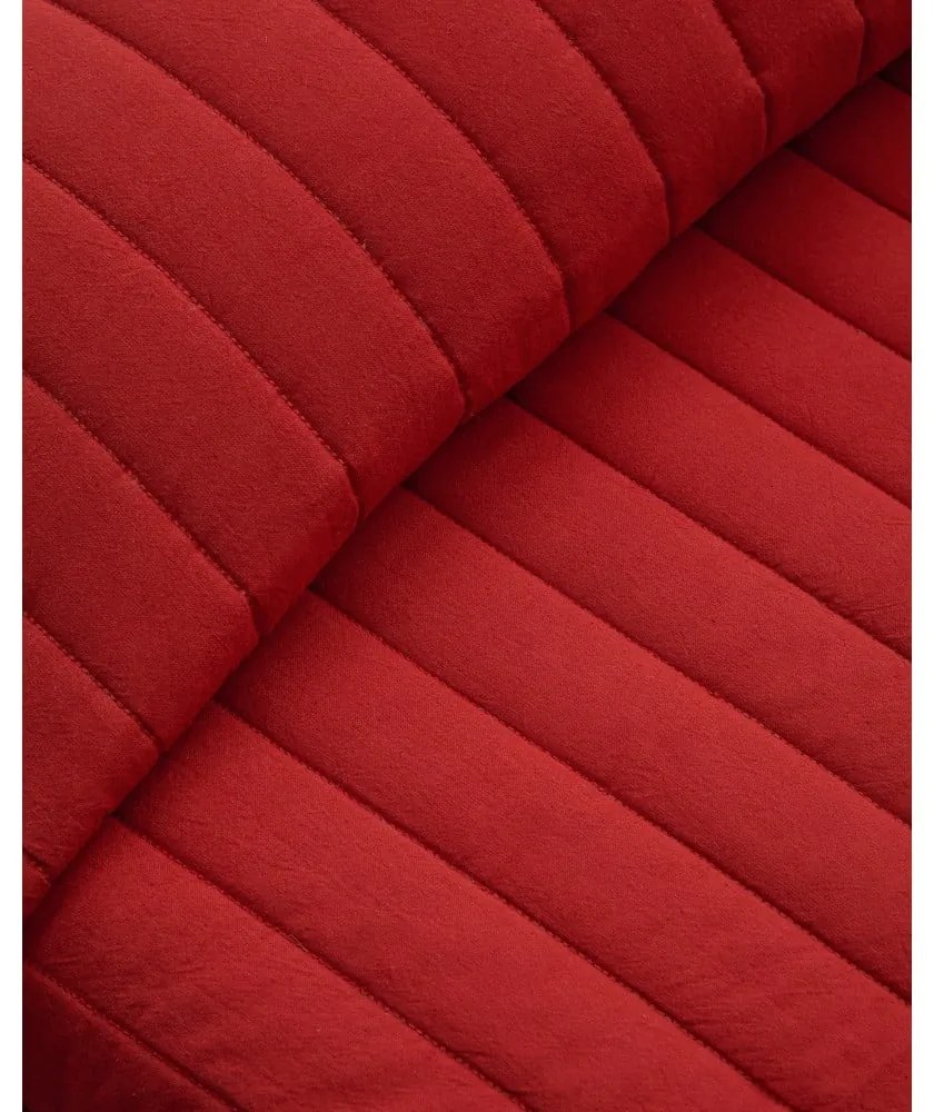 Piros bio pamut steppelt ágytakaró 180x240 cm Sini – Kave Home