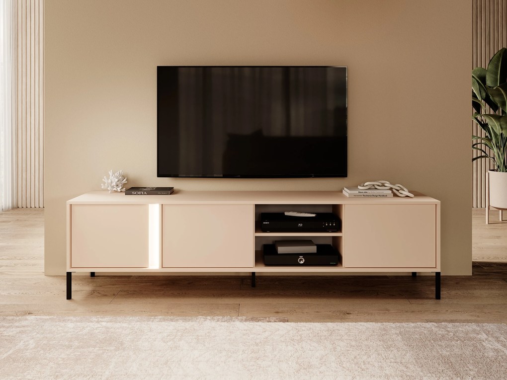 TV asztal/szekrény Danton 203 3D (bézs). 1071338
