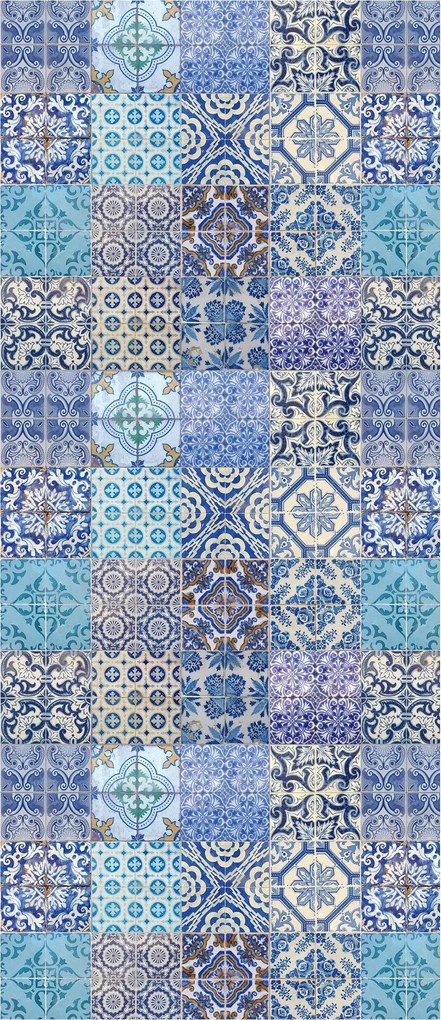 Matrica Tapéta Mozaik Csempe Díszek Minták 91x211 Absztrakt Otthon