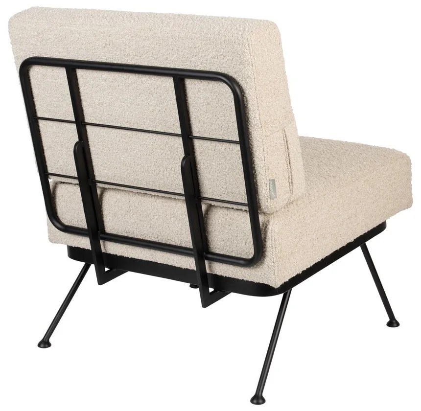 Krémszínű fotel Bowie – Zuiver