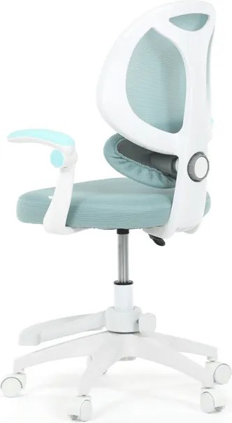 Junior Irodai forgószék kék mesh kárpittal. KA-W8008 BLUE
