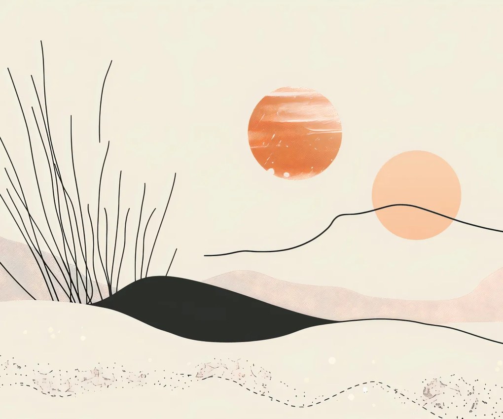 Poszter 60x50cm Puha domb