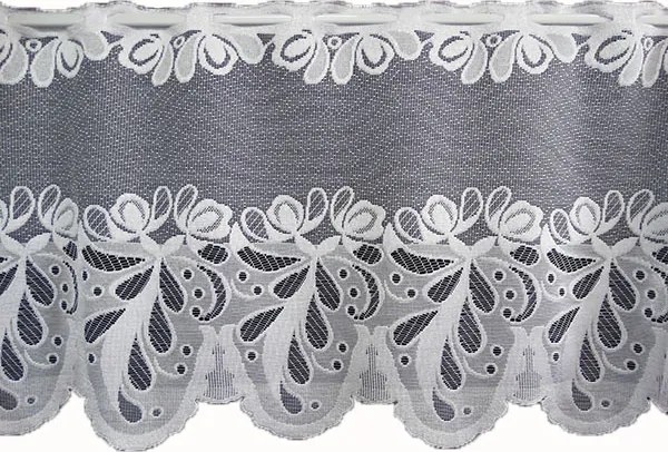 Mg Irigység Függöny jacquard fehér 1608 150x50cm M