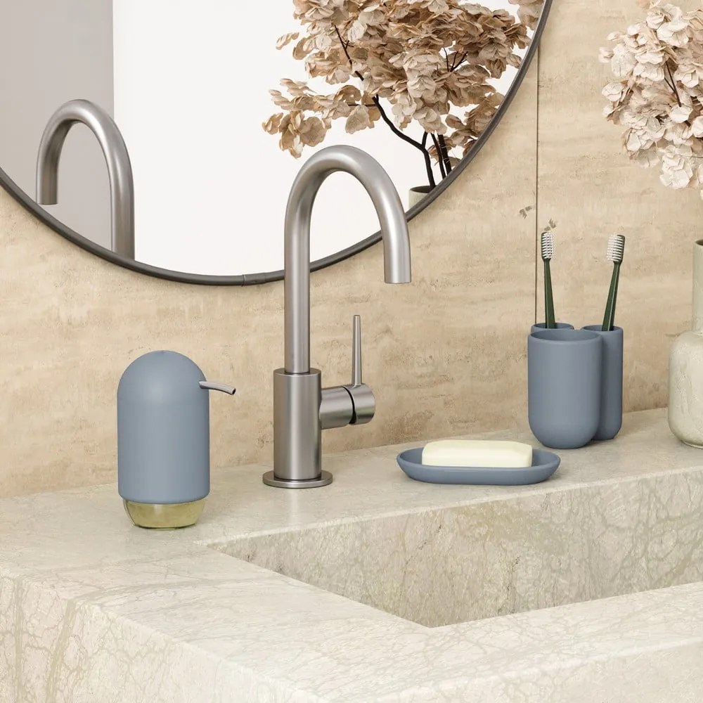 Kék műanyag szappanadagoló 230 ml Touch – Umbra
