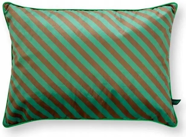 Block Stripe Green párna Pip Studio, 50 cm