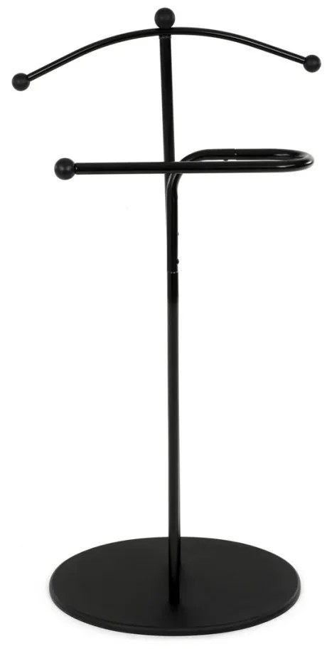 Szobainas fekete színben, magasság 110 cm, tömör kaucsukfa, fekete fém