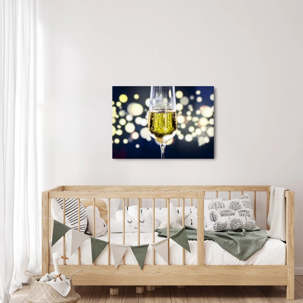 Pezsgő képe (70x50 cm)