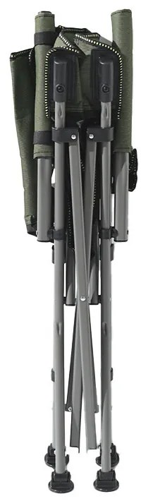 Leziter Comfort karfás horgász szék pohártartóval zöld