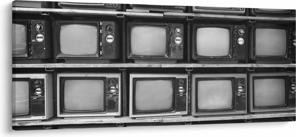 Kép - Retro TV (120x50 cm)
