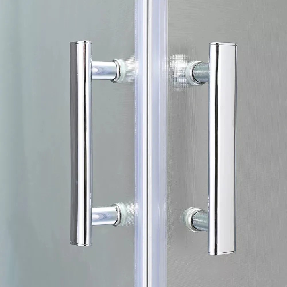 Spirit Matt 90x90x180 cm-es szögletes zuhanykabin, zuhanytálca nélkül