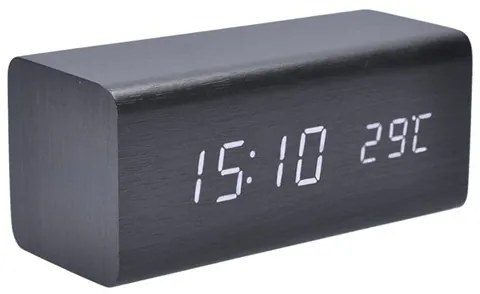 Solight CA01B − Óra ébresztővel LED/5V/3xAAA 3000mA