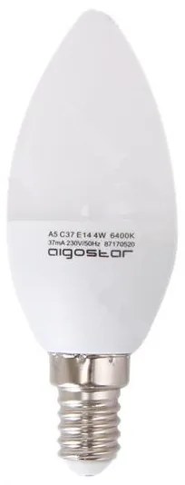 LED izzó C37 E14 5W 270° Hideg fehér