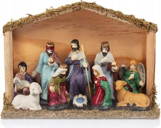 Karácsonyi betlehem 24x17cm