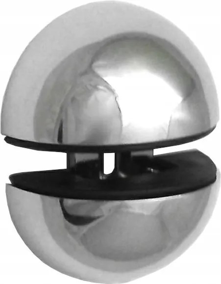 Üvegpolc tartó üveg tartó 12mm Króm 60x30mm