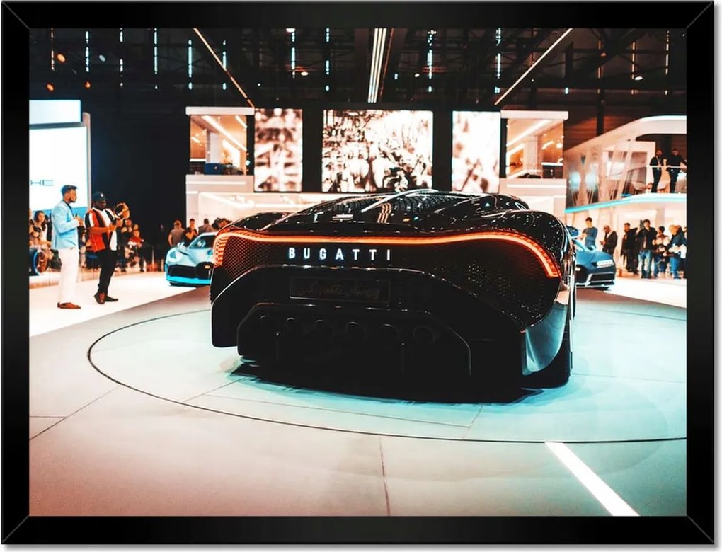 Poszterek keretben 40x30 Bugatti Autó