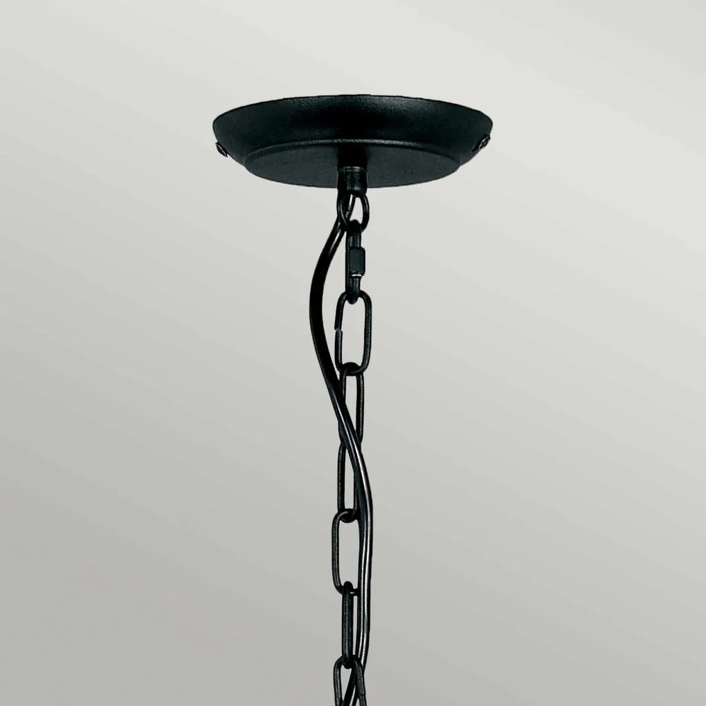 Elstead klasszikus csillár artisan fekete elsart5-black