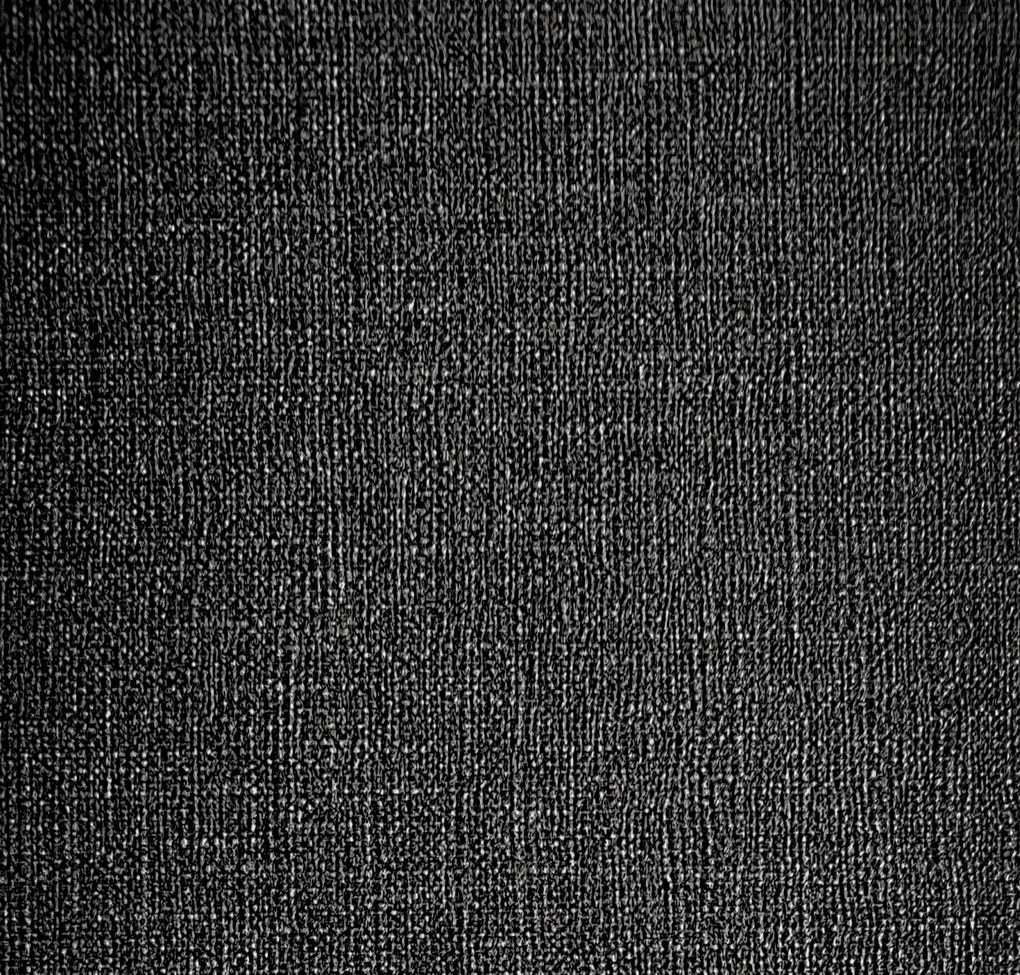 Vinyl tapéta flizelin fekete strukturált szövet zsák utánzat