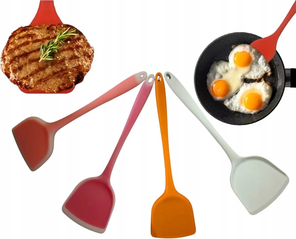 Szilikon Konyhai Spatula Palacsinta Tojás Hús Omlett