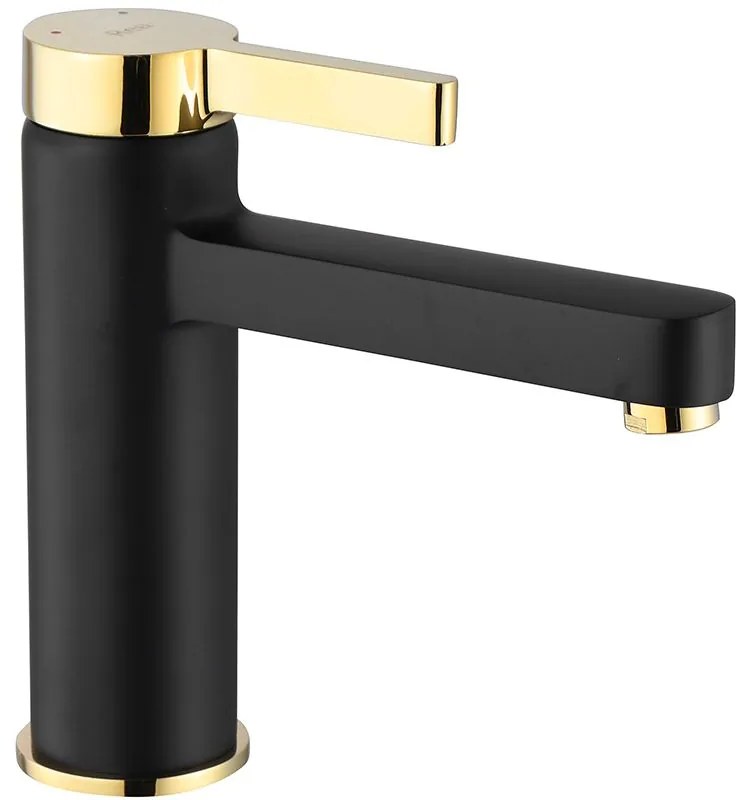 Fürdőszobai csaptelep REA Polo Black Gold Low