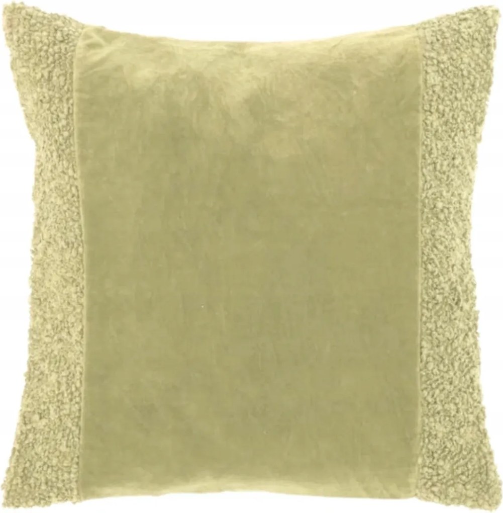 Wess díszpárna, 45x45 cm, olívazöld