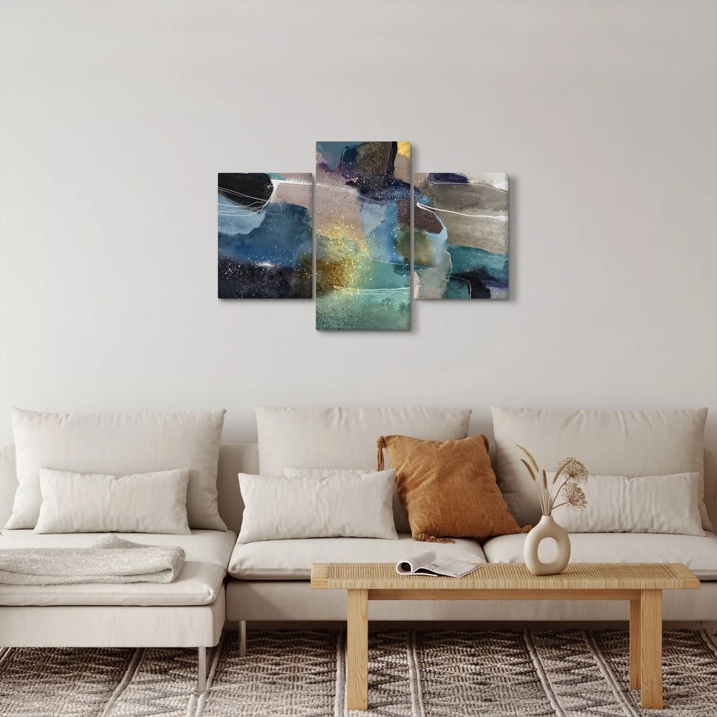 Kép - Akvarell absztrakció (90x60 cm)