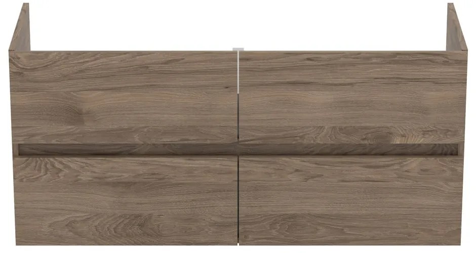 Natúr színű fali mosdó alatti szekrény diófa dekorral 120x55 cm Eurovit+ – Ideal Standard