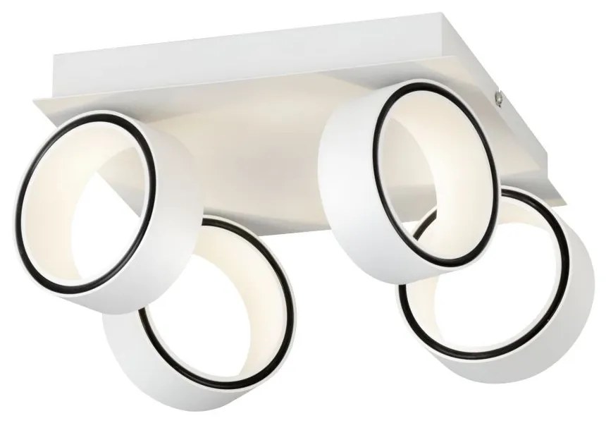 Eglo Albariza 39587 mennyezeti spotlámpa, 4x5W LED, 3000K, 4x650 lm