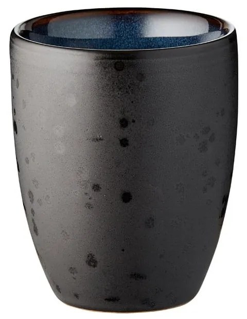 Fekete kerámia bögre szett 4 db-os lattéhoz 270 ml Gastro Black/Mix – Bitz