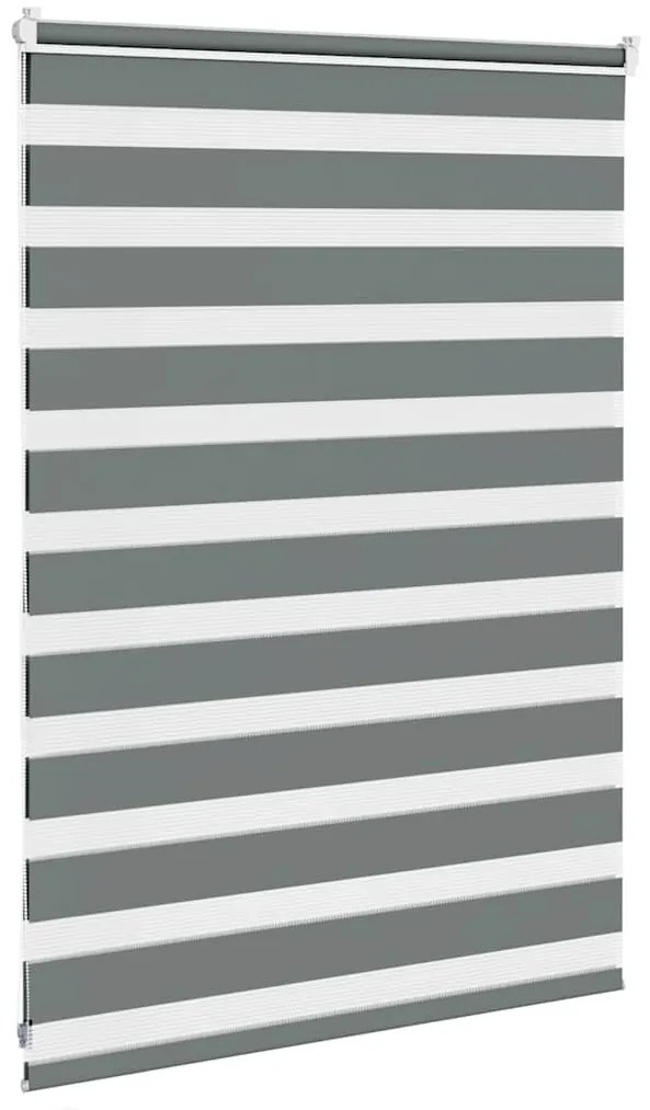 zebrafüggönnyel sötét szürke szövetszélesség 90,9 cm poliészter