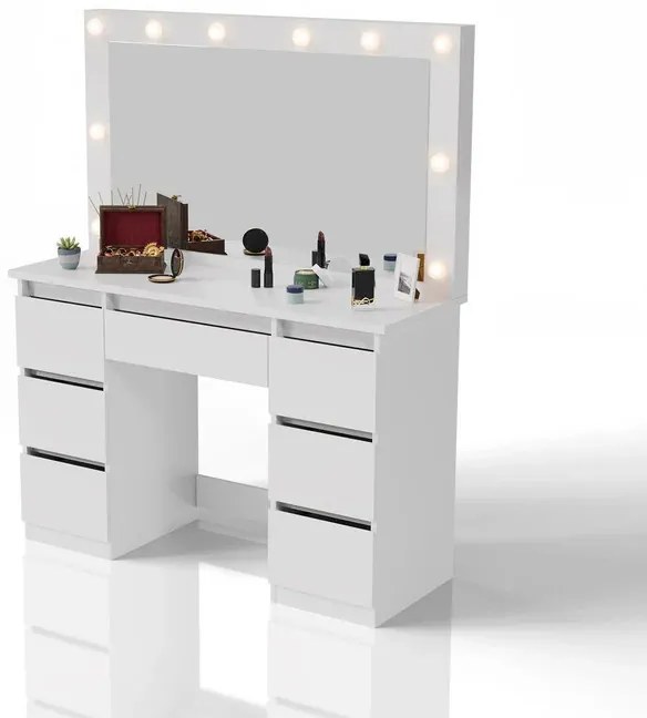 Juskys Lilia fürdőszoba asztal - fehér