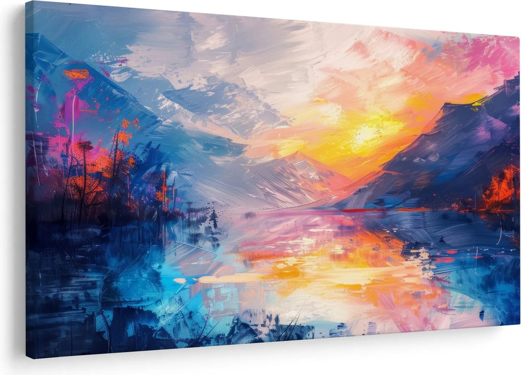 Kép - Tájképfestészet (90x60 cm)