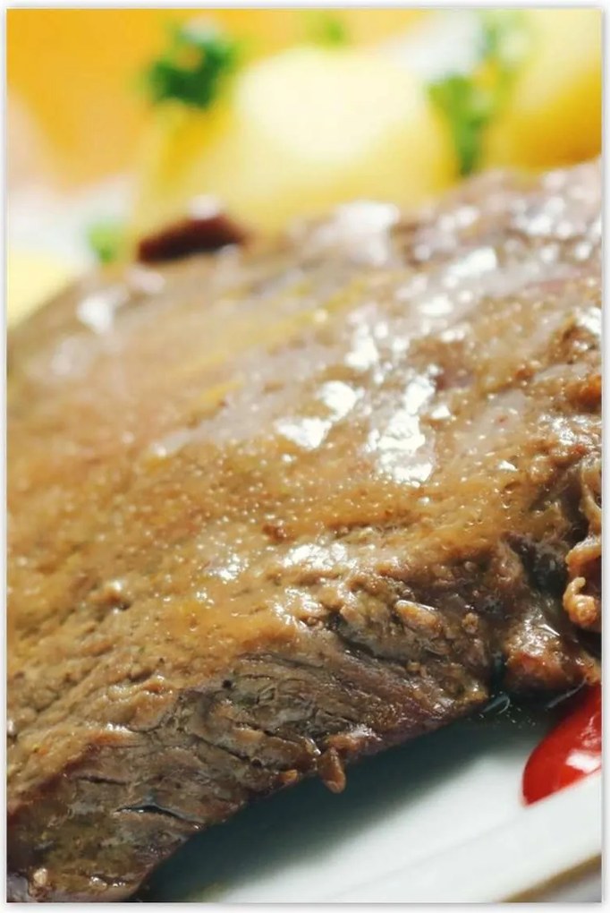 Poszterek 80x120 Steak zöldségekkel