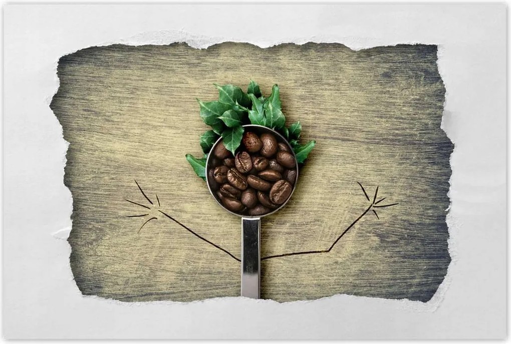 Poszterek 120x80 Kávé Kaffe