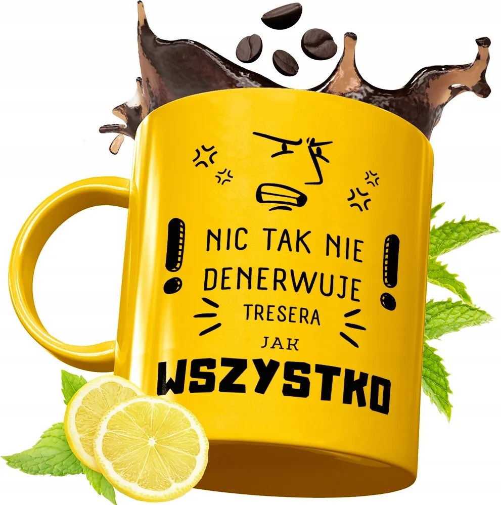 Prémium Arany Bögre Treser Ajándék Nyomtatott Fotóval