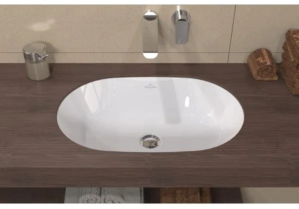Villeroy & Boch 5A766001 - Süllyesztett mosdó ARCHITECTURA 57x37,5 cm fehér