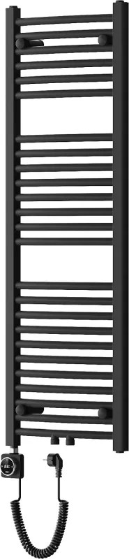Mexen Ares 1200 x 400 mm-es elektromos radiátor, 400 W, fekete - W102-1200-400-6400-70