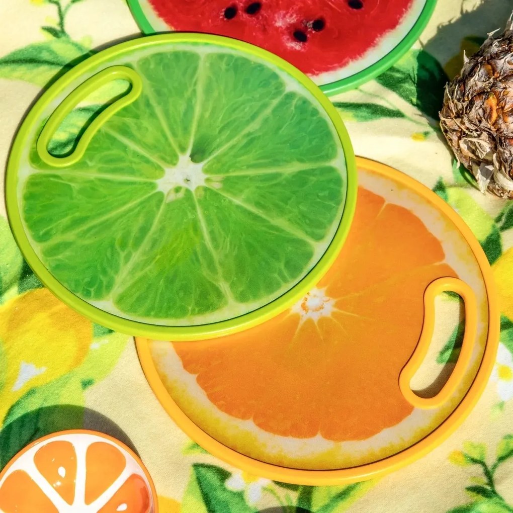 Altom Tropicana narancssárga konyhai vágódeszka,30 cm