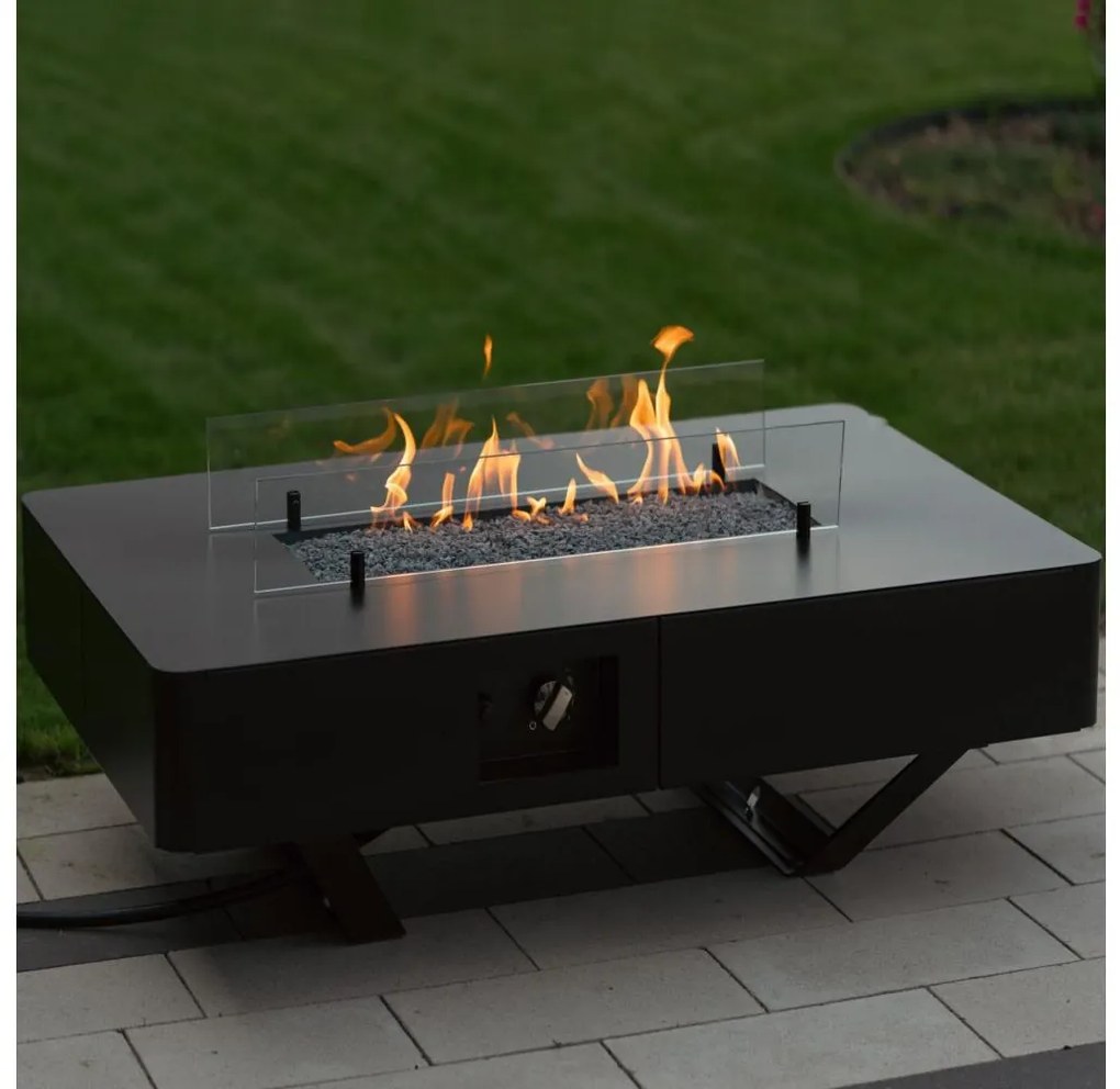 Planika Rio Table GAS - kültéri gáz kandalló 46x106 cm 10kW