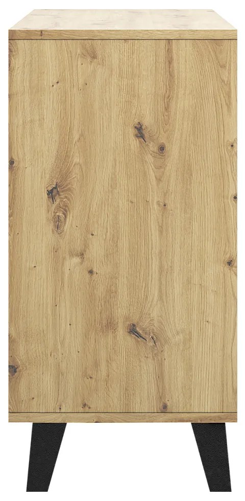 BOGAN 1D3S komód, tölgyfa artisan