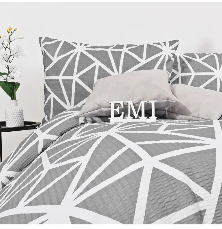 EMI Helsinky krepp ágyneműhuzat, A standard egyszemélyes ágy szett tartalma: 1x 140x200 + 1x 70x90