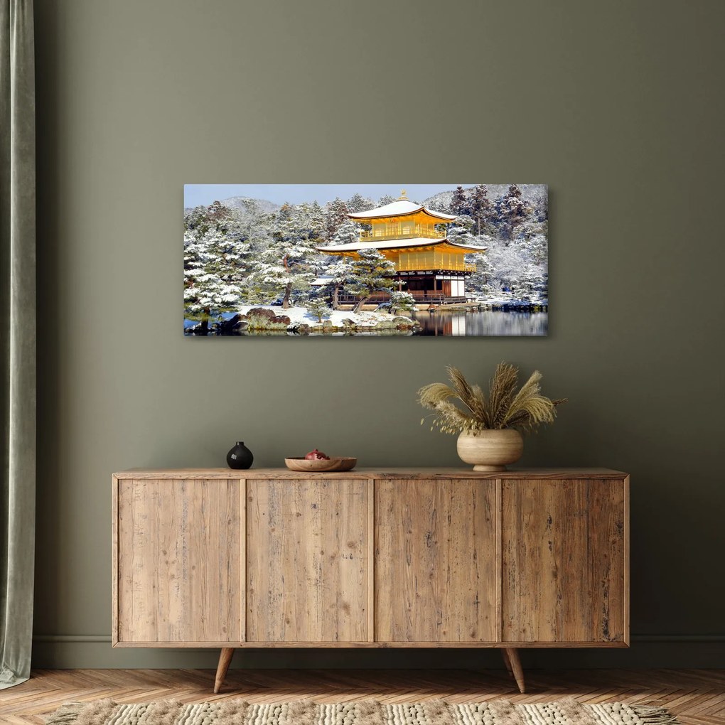 Kép - Kinkakuji, Japán (120x50 cm)