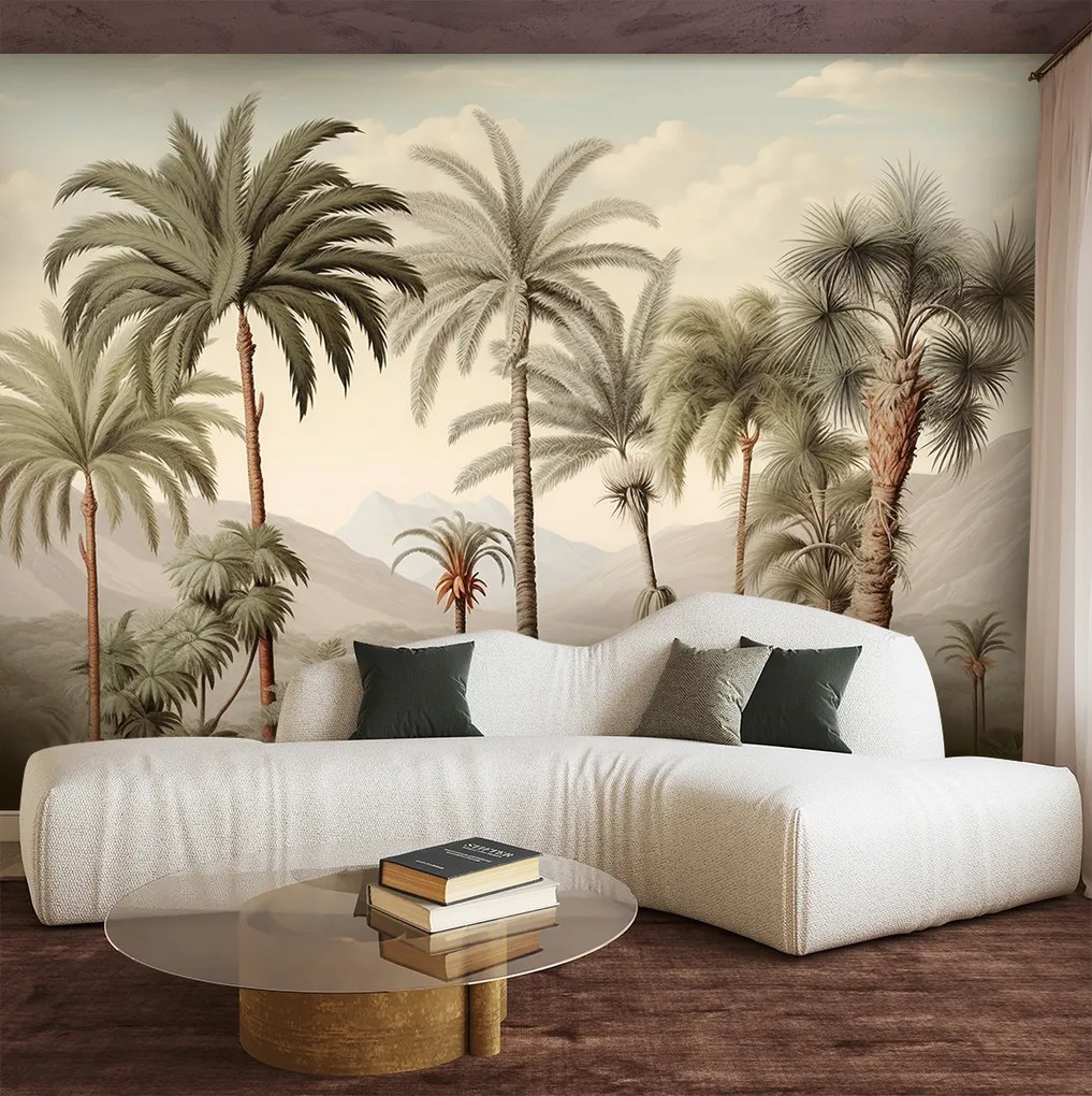 Gario Fotótapéta Trópusi fák Anyag: Vlies, Méret: 100 x 70 cm