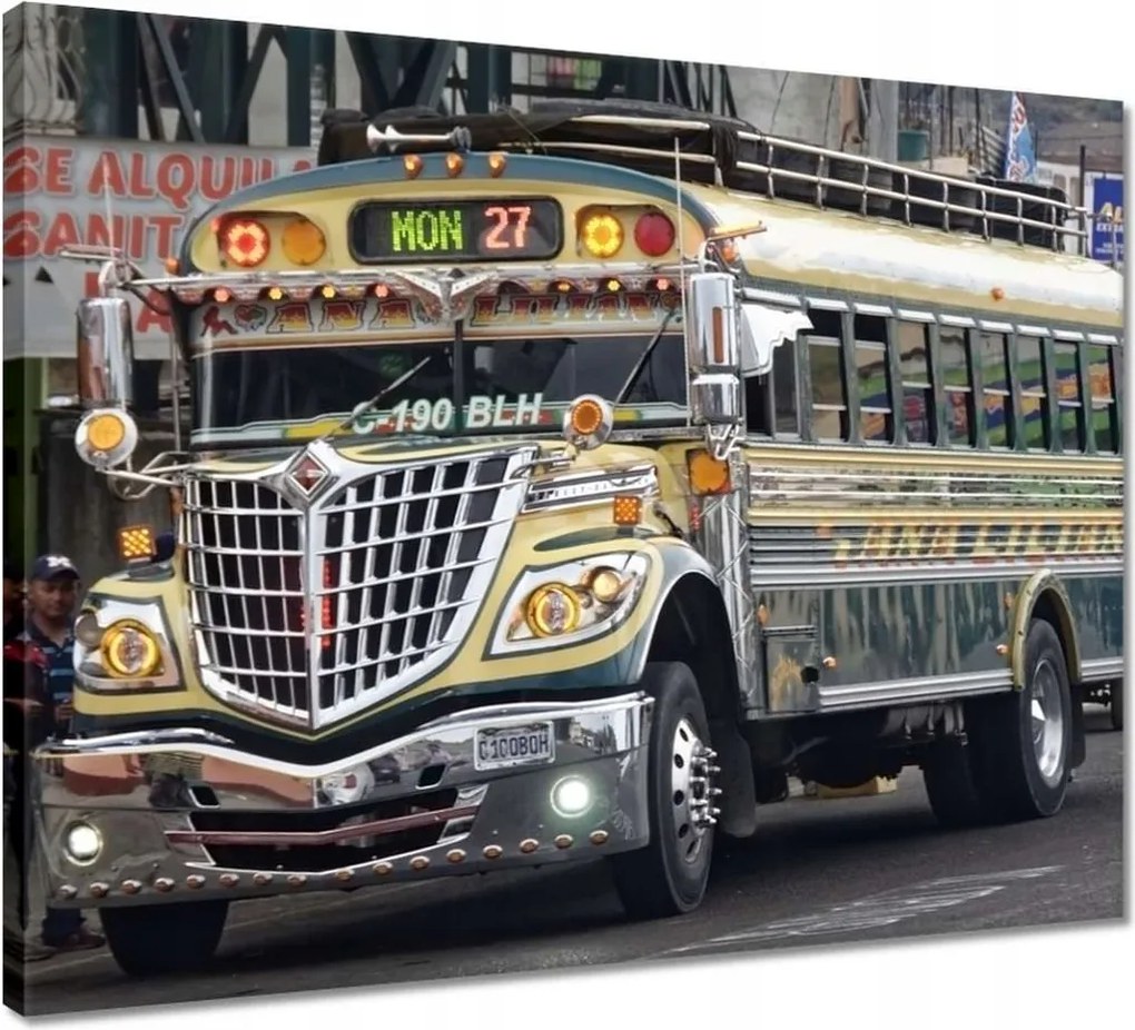 Vászonkép 50x40 Busz Haszongépjármű