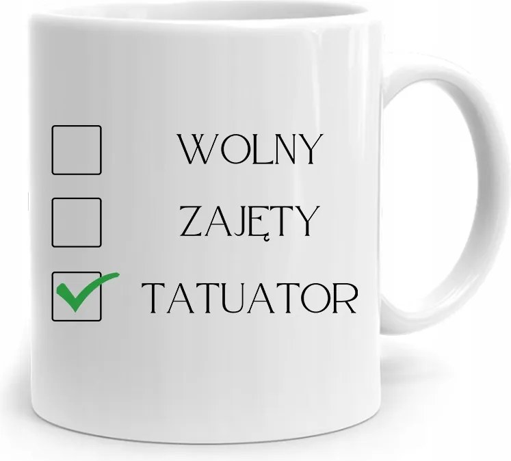 Tetováló Bögre Ajándék fényképes nyomtatással