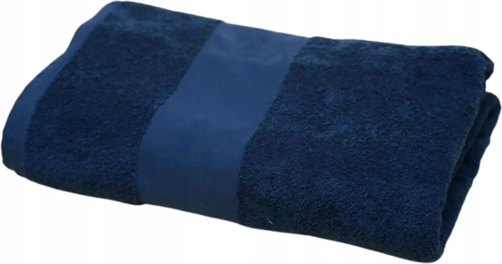 Frottír törölköző Pamut Nedvszívó Olima Towel 50X100 Sötétkék